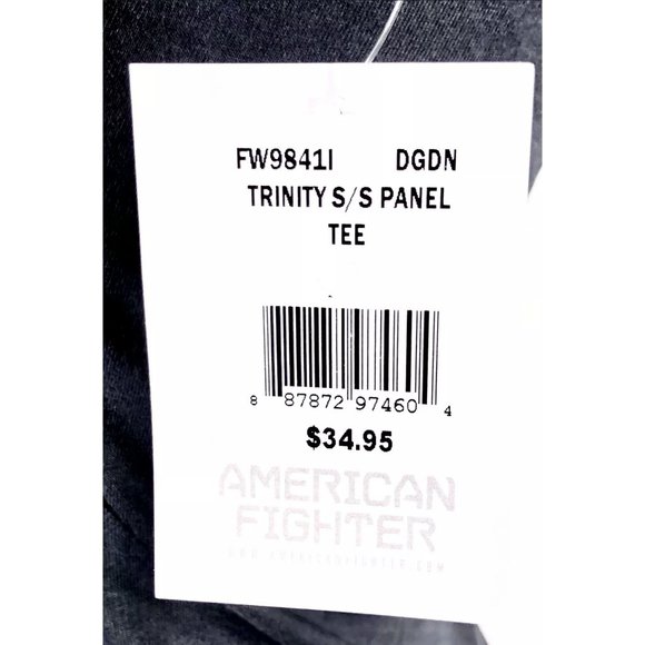 AMERICAN FIGHTER Women's T-Shirt TRINITY Tee Biker - Picture 6 of 9